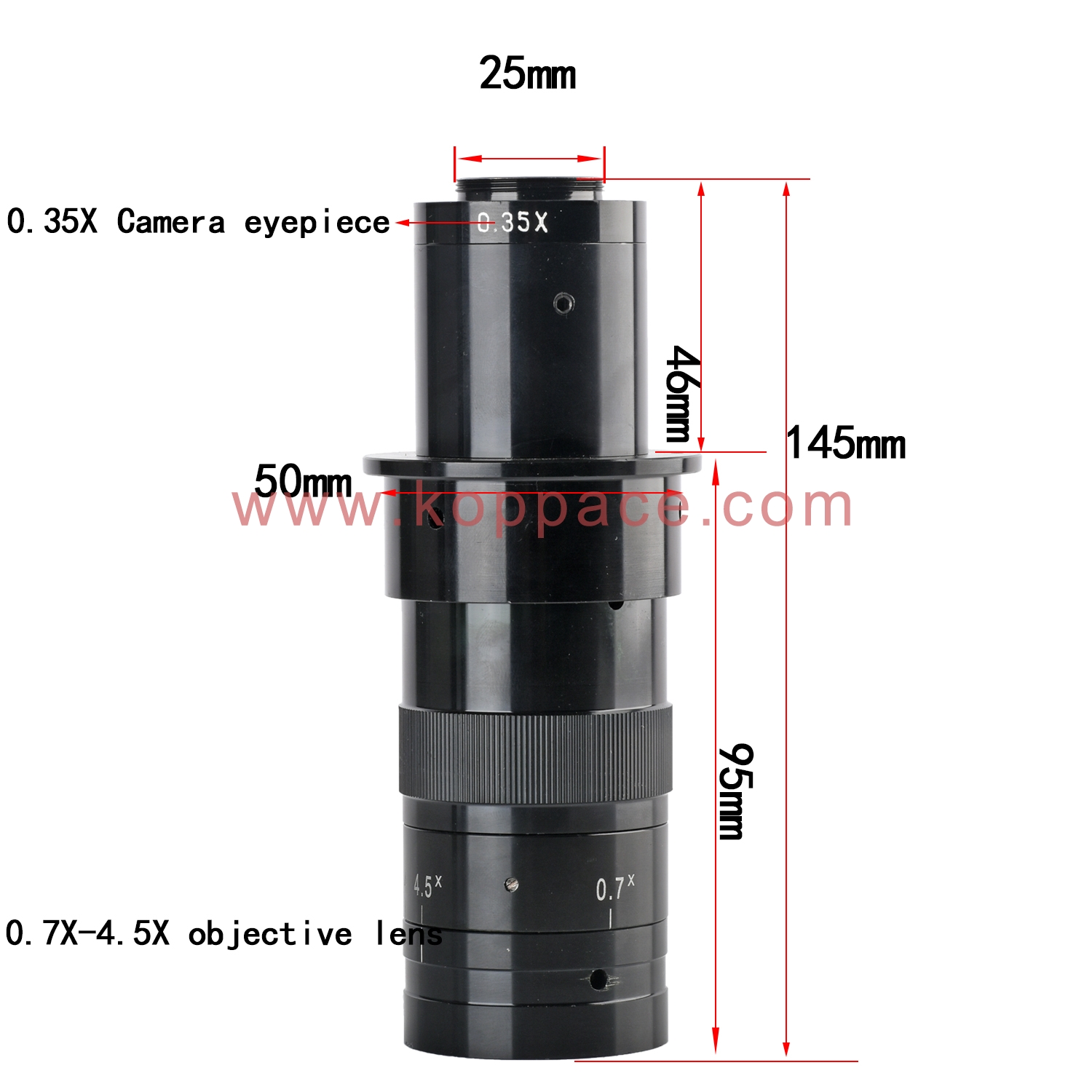 c mount microscope objective