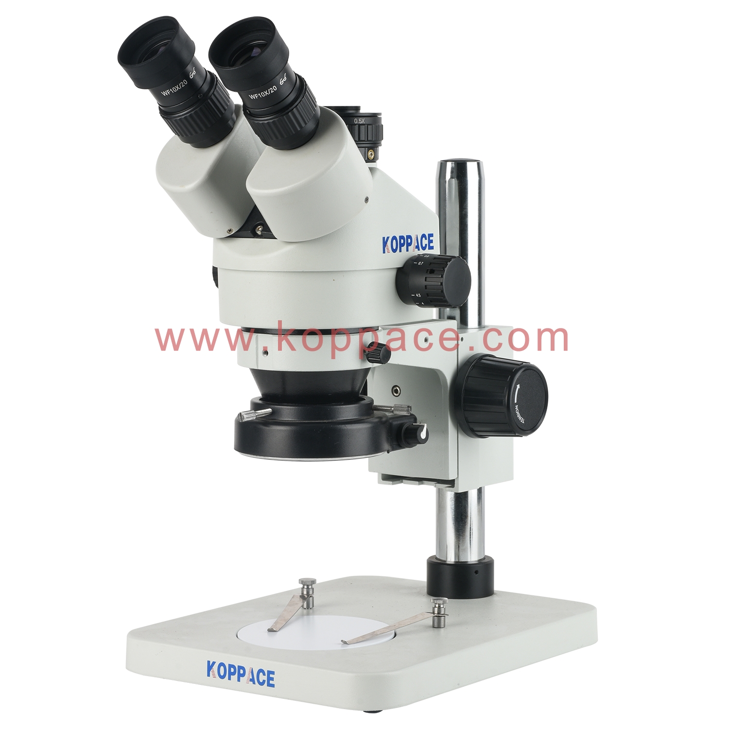 KOPPACE 3.5X-180X Trinocular Stereo Microscope Continuous